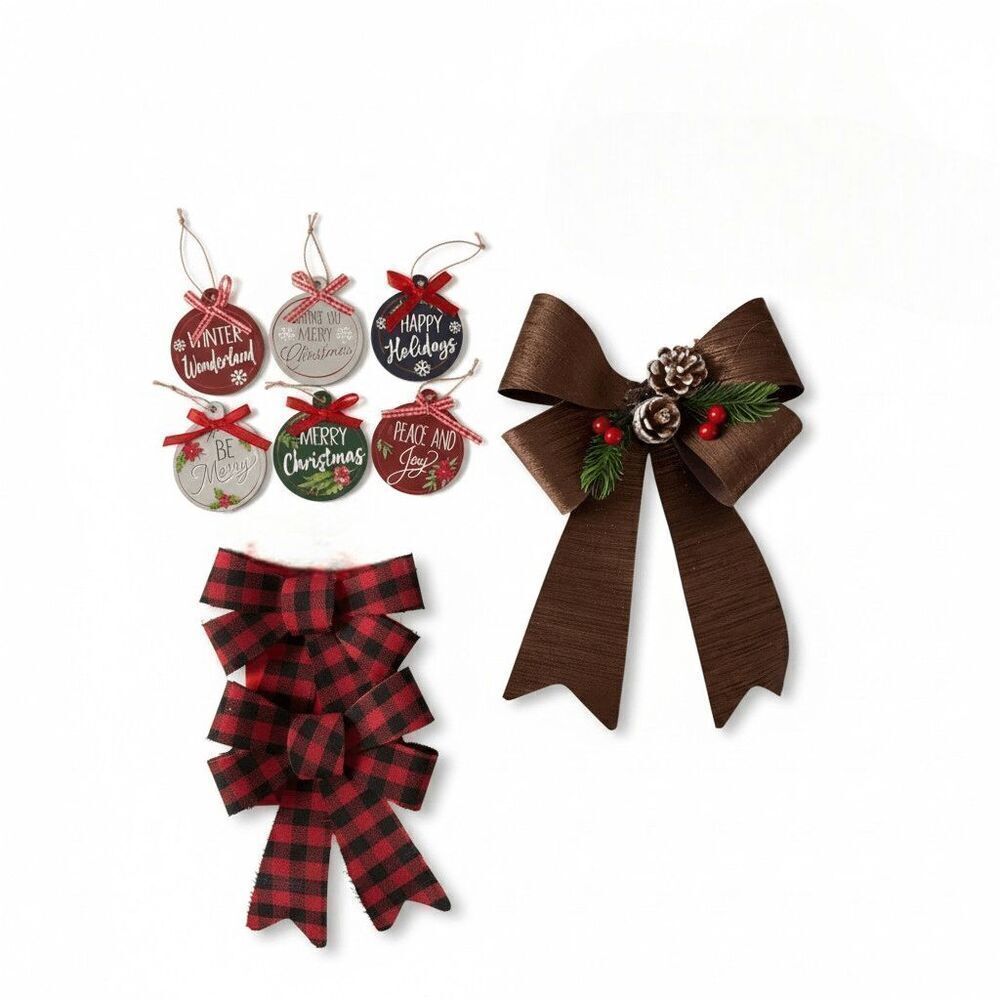 Bundle of Bows and Ornaments